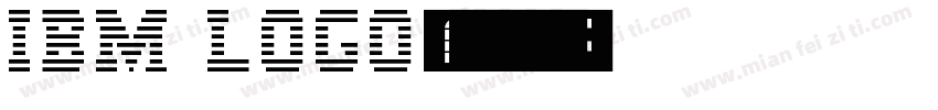 IBM logo字体转换